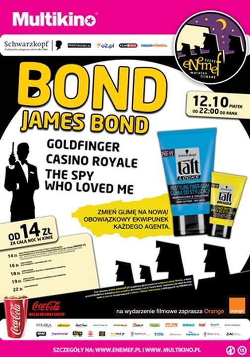ENEMEF: James Bond we wrocławskich Multikinach, materiały organizatora