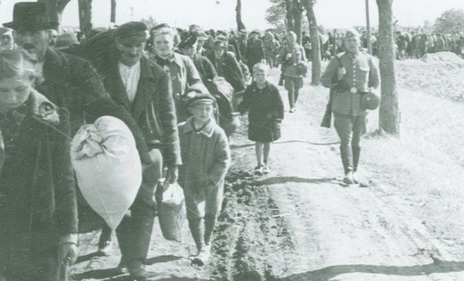 Zobacz na fotografiach jakie plany mieli Niemcy wobec Polaków , materiały organizatora