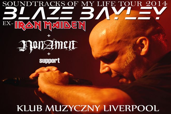  Blaze Bayley, były wokalista Iron Maiden wystąpi we Wrocławiu, materiały organizatora