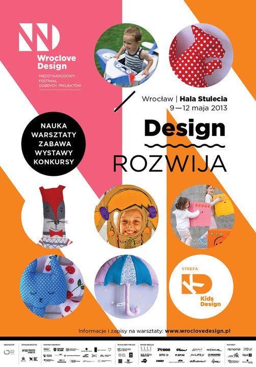 Design w Hali Stulecia rozwija wrocławskie dzieci, materiały organizatora