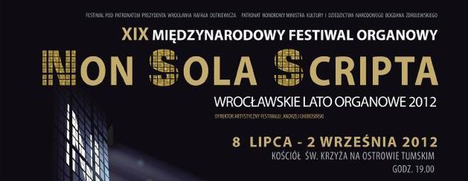 Dzięki festiwalowi Non Sola Scripta we Wrocławiu zabrzmią organy , materiały organizatora