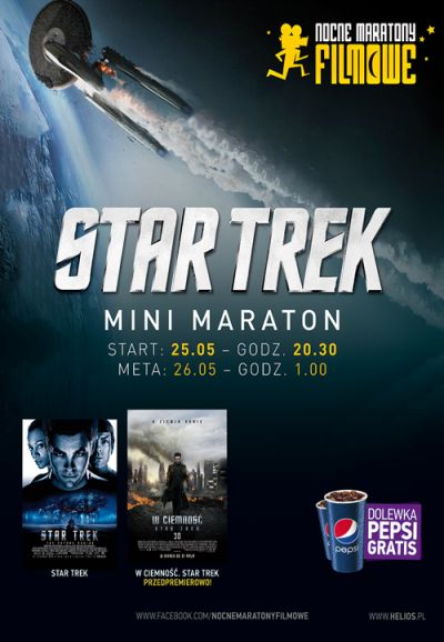 Mini Maraton Star Trek w sobotę w kinie, materiały organizatora