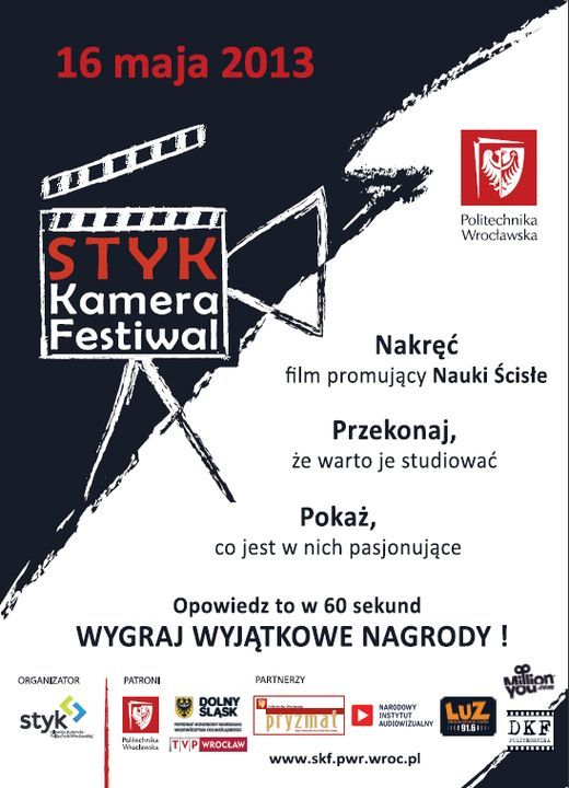 Reklama Nauk Ścisłych: telewizyjny konkurs dla wrocławskich studentów, materiały organizatora