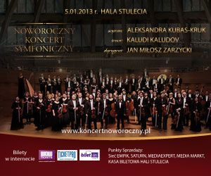 Symfoniczny koncert noworoczny w Hali Stulecia, materiały organizatora
