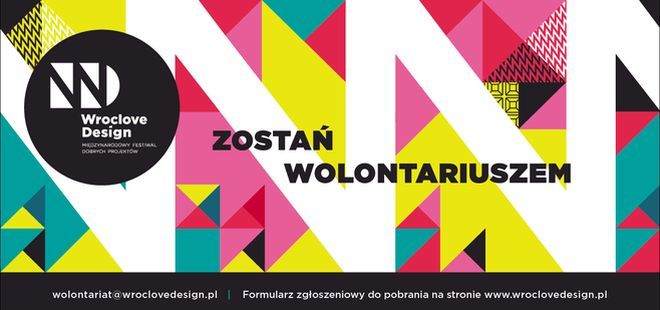 Zostań wolontariuszem festiwalu Wroclove Design, materiały organizatora 