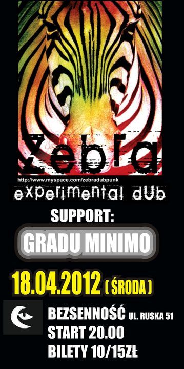 Zebra Live Band w nowym składzie pierwszy raz wystąpi we Wrocławiu, materiały organizatora