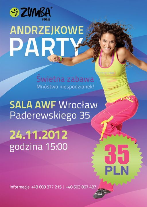 We Wrocławiu można spędzić Andrzejki tańcząc i ćwicząc w latynoskich rytmach, materiały organizatora