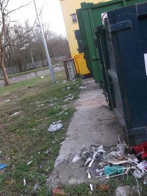 Niebezpieczne odpady medyczne na terenie wrocławskiego szpitala, mat. SM Wrocławia