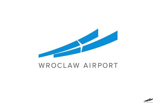 Zobacz nowe logo wrocławskiego lotniska, które wygrało z 350 propozycjami z całego świata, mat. prasowe
