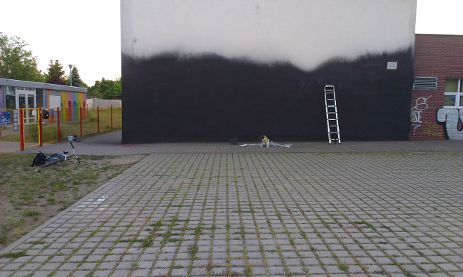 Graficiarze pomalują jedną z wrocławskich podstawówek, materiały organizatora