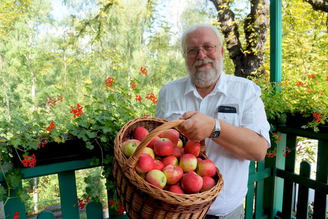 Radosław Ratajszczak - prezes naszego zoo z jabłkami