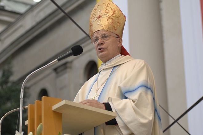 Arcybiskup Józef Michalik jest przewodniczącym Konferencji Episkopatu Polski