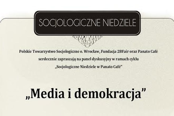 O mediach i demokracji naukowcy i dziennikarze będą rozmawiać we Wrocławiu, mat. prasowe
