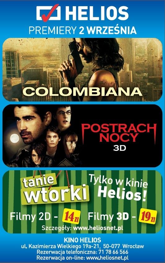  Premiera w kinie Helios: „Colombiana” - BILETY!, materiały prasowe