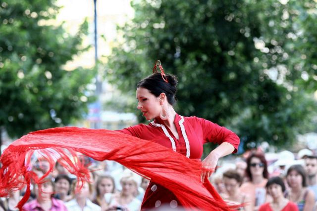 Krystyna Janda reżyseruje spektakl flamenco, 0