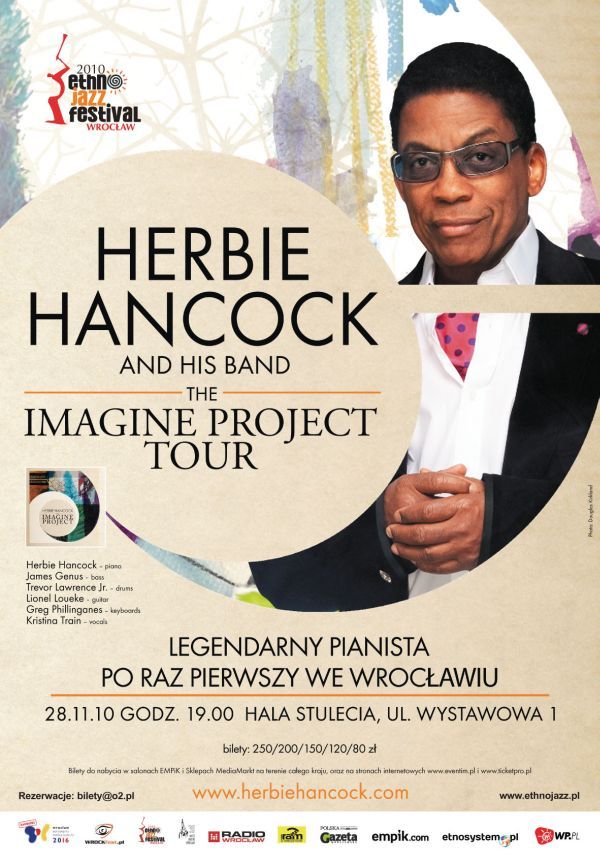 Herbie Hancock zagra we Wrocławiu, materiały prasowe