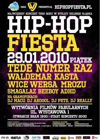Hip Hopowa Fiesta we Wrocławiu, materiały prasowe