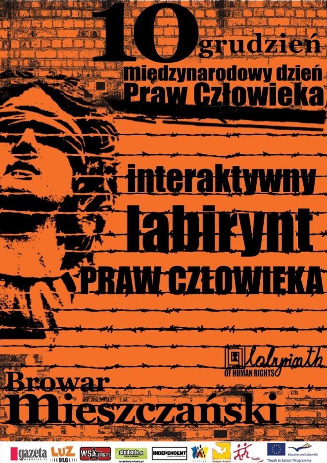 Labirynt Praw Człowieka w Browarze Mieszczańskim, materiały prasowe