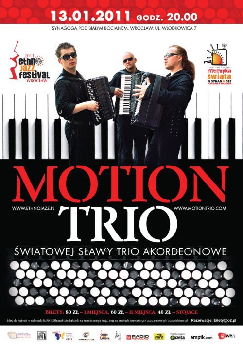 Motion Trio otworzy kolejny rok Ethno Jazz Festivalu, materiały prasowe