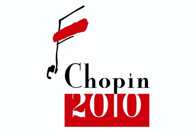 Oficjalne logo obchodów dwusetnej rocznicy urodzin Fryderyka Chopina.