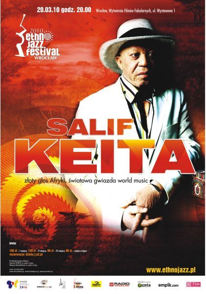 „Złoty głos Afryki” Salif Keita w WFF, materiały prasowe