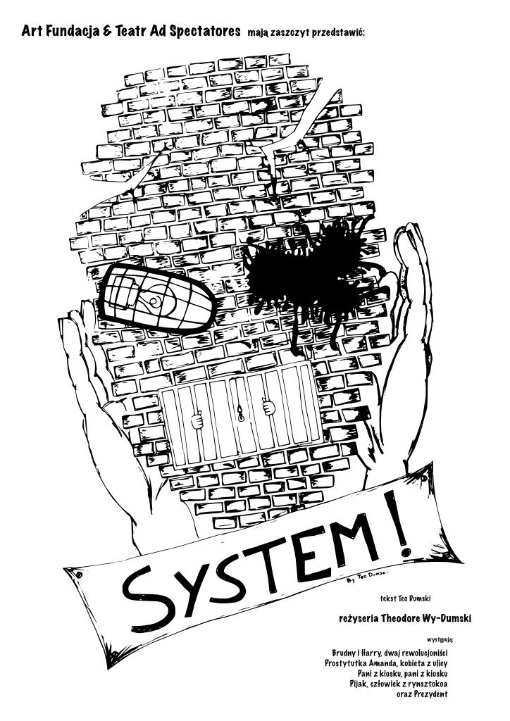 Premiera „Systemu” Teo Dumskiego w Firleju, materiały prasowe