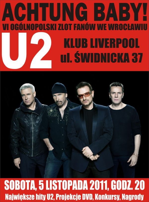 VI Ogólnopolski Zlot Fanów U2 we Wrocławiu, materiały prasowe