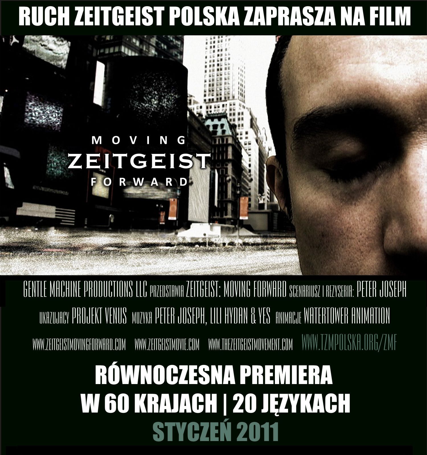 Premiera trzeciej części dokumentu „Zeitgeist”, materiały prasowe