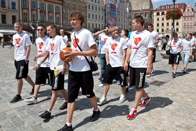 Wrocław powitał koszykarską kadrę Polski do lat 18, ABE