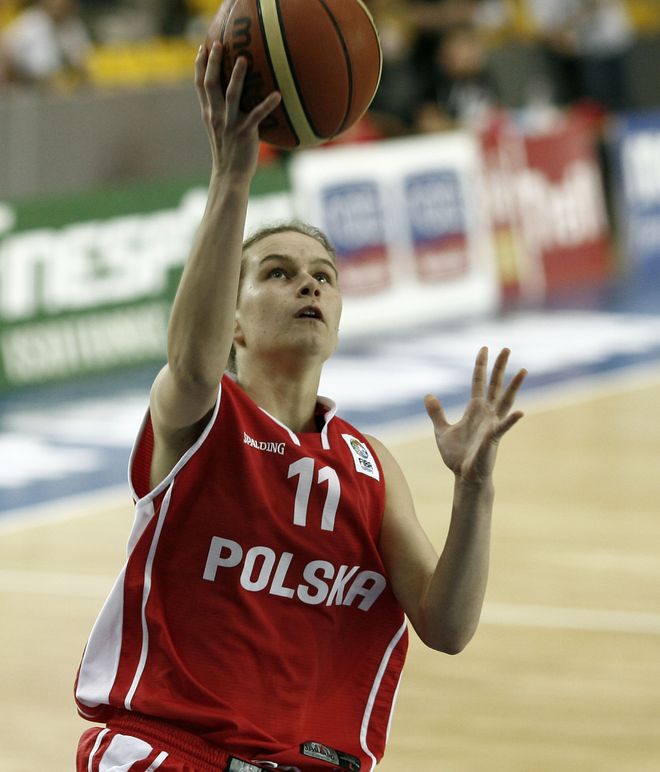 Agnieszka Skobel zawodniczką Ślęzy Wrocław , FIBA Europe/ Wojciech Figurski