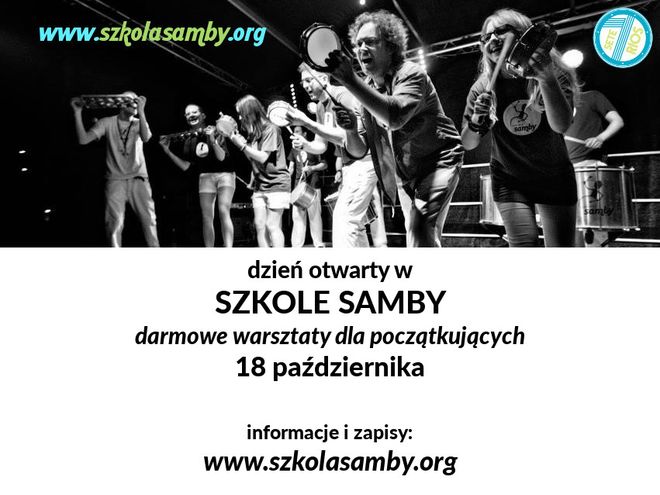 Wrocławska Szkoła Samby zaprasza na darmowe warsztaty, mat. organizatora