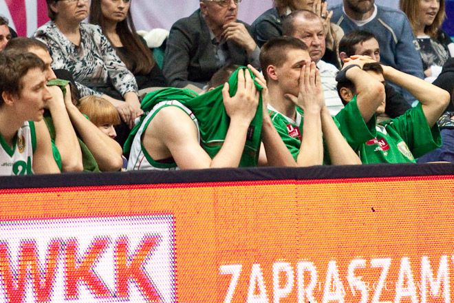 Koszykarze Śląska mogli po czwartej kwarcie łapać się tylko za głowy.