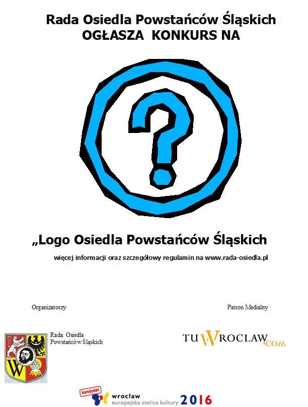 Wymyśl logo Osiedla Powstańców Śląskich, Materiały prasowe