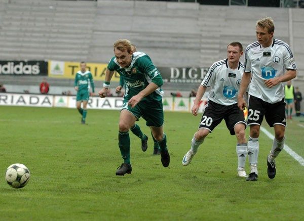 Sebastian Mila dał sygnał do ataku pozostałym piłkarzom Ślaska.