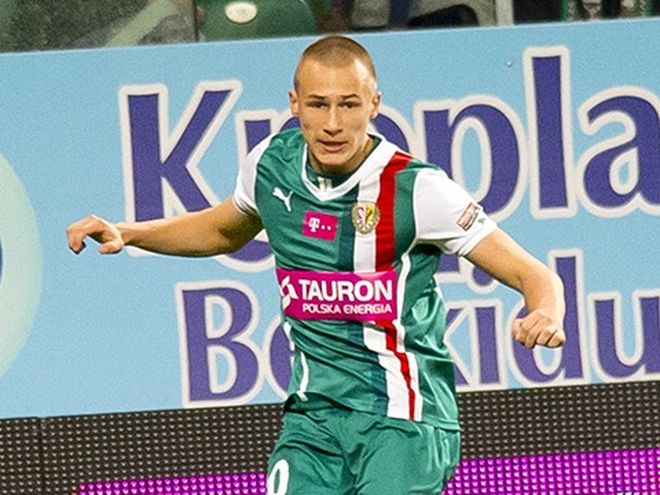 Kamil Dankowski to jeden z najlepiej rokujących młodych piłkarzy Śląska Wrocław. 