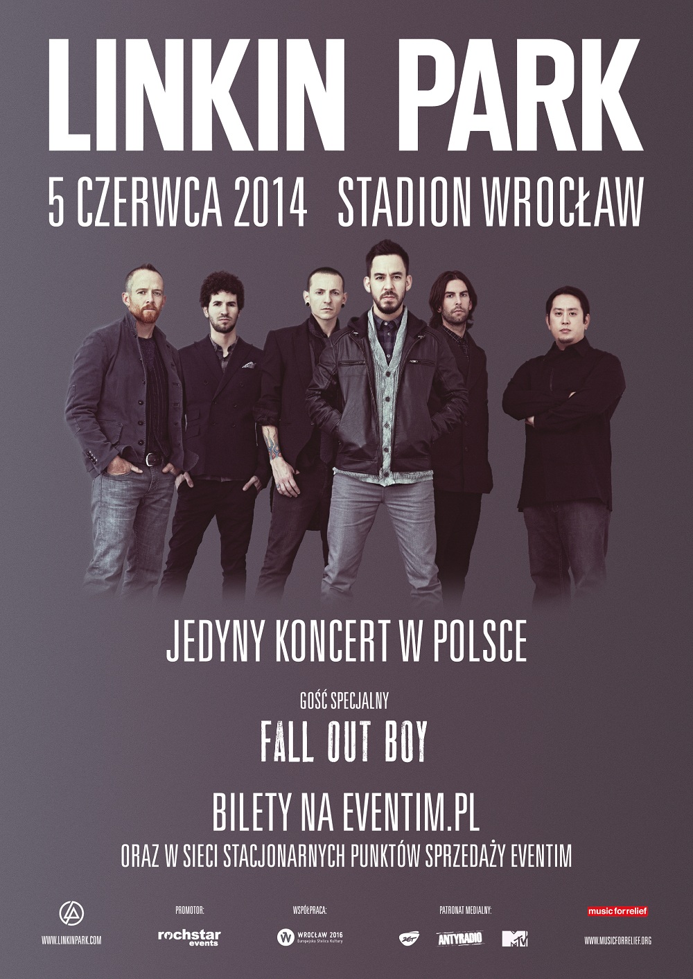 Fall Out Boy rozgrzeje publiczność przed wrocławskim koncertem Linkin Park, mat. prasowe
