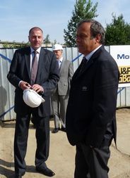 Wizyta Michela Platiniego na budowie stadionu, Magdalena Bober
