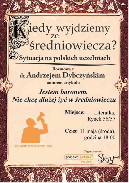 Spotkaj się z dr Andrzejem Dybczyńskim- baronem Uniwersytetu Wrocławskiego, 0