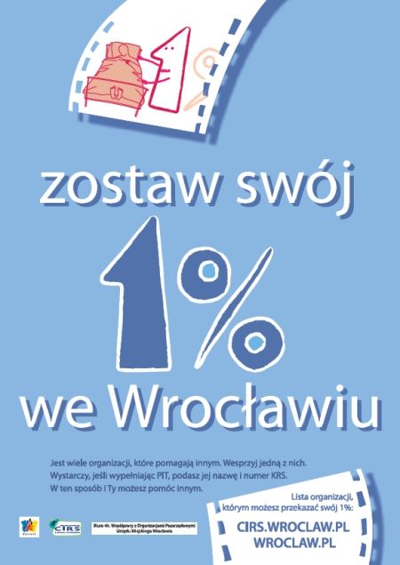 Zostaw jeden procent swojego podatku we Wrocławiu, 0