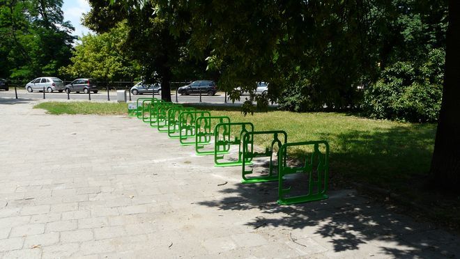 83 nowe stojaki rowerowe trafiają na ulice Wrocławia, UM Wrocław