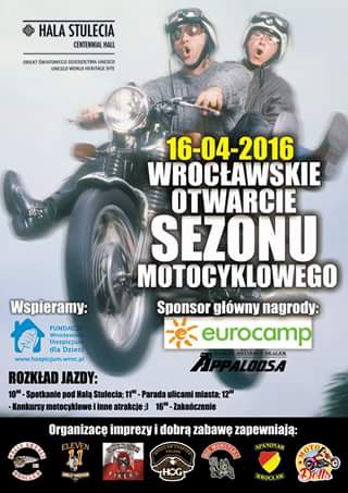 Wrocławskie otwarcie sezonu motocyklowego już w sobotę. W programie mnóstwo atrakcji, mat. prasowe