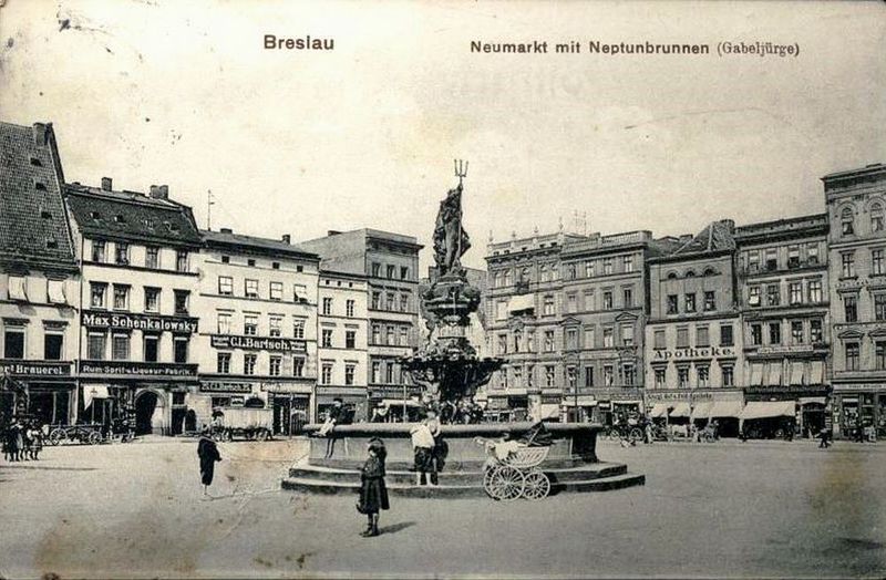 Odkrywamy Wrocław: Plac Nowy Targ i Fontanna Neptuna, Wratislaviae Amici