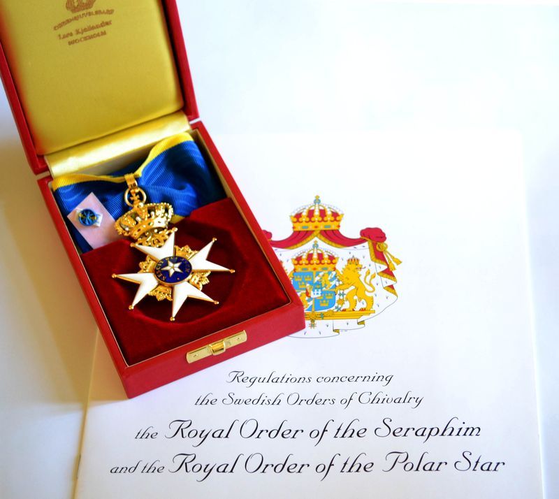Król Szwecji odznaczył Rafała Dutkiewicza orderem Gwiazdy Polarnej , 0