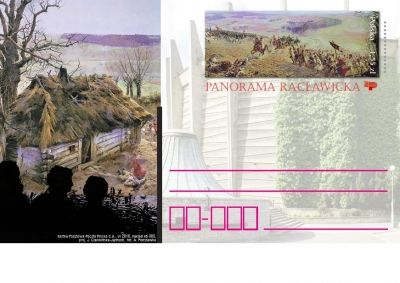 Panorama Racławicka na pocztówce, materiały prasowe