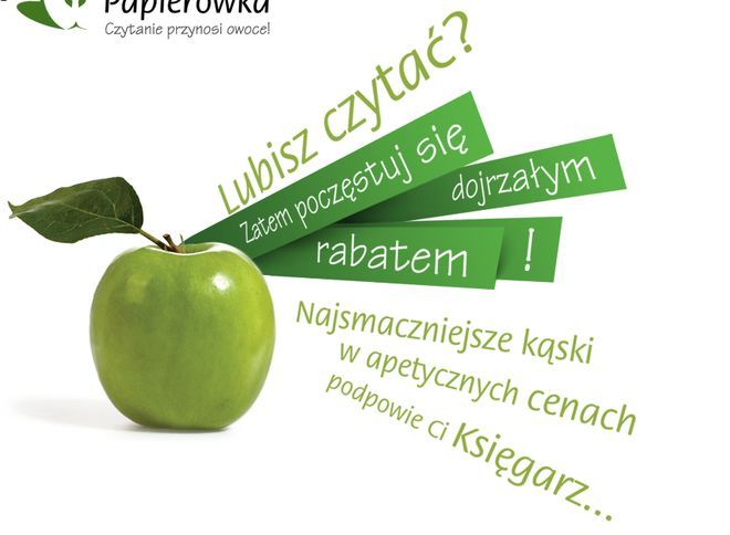 Jabłuszko za książkę, czyli Czytanie Przynosi Owoce, czytanieprzynosiowoce.pl