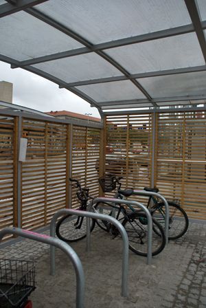Bike&Ride bezpiecznym schronieniem dla rowerów, abe