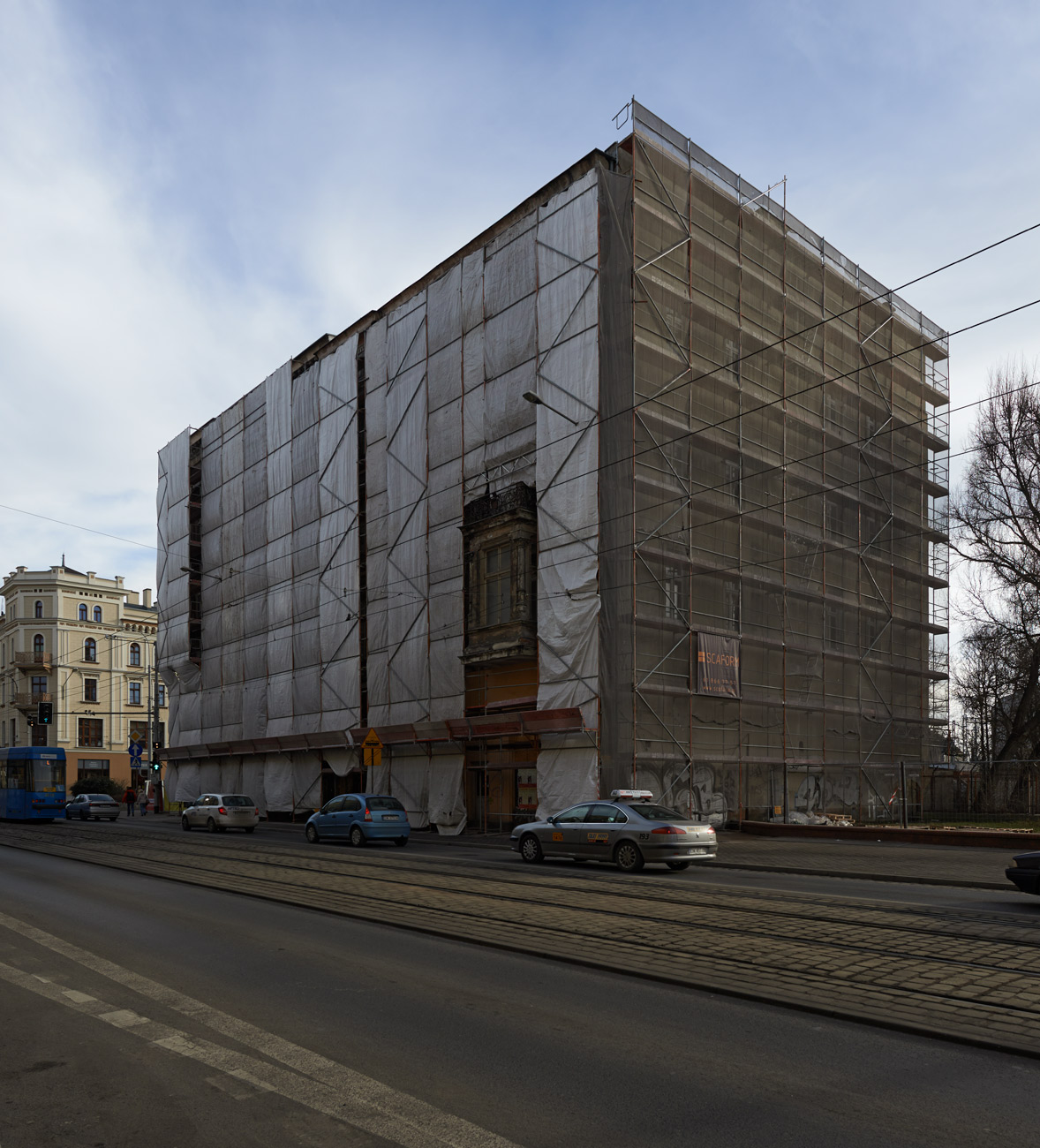 Remontują przedwojenne kamienice przy Dworcu Głównym. A tuż obok stanie nowy budynek, Neo[EZN]/fotopolska.eu