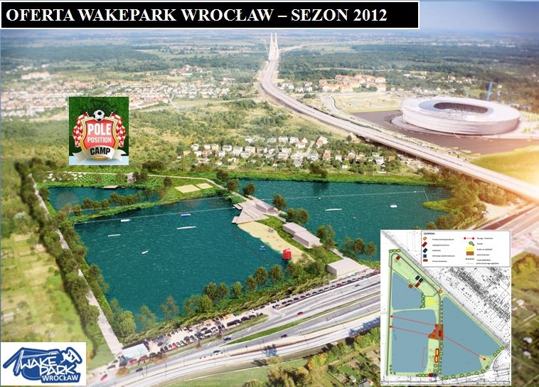 Wzbijemy się kilka metrów nad wodę: nowa atrakcja we wrocławskim Wakeparku, mat. prasowe