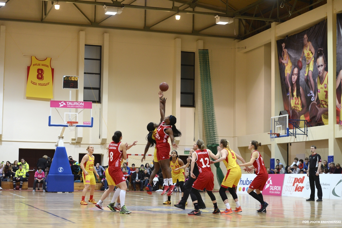 W pierwszym meczu ćwierćfinału play-off Tauron Basket Ligi Kobiet Ślęza przegrała z Wisłą Can-Pack Kraków [ZDJĘCIE ILUSTRACYJNE]