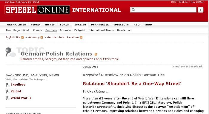 Der Spiegel: we Wrocławiu już nie wszystkie kamienie mówią po polsku, 0
